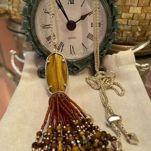 Kendra Scott Eva with Tigers Eye